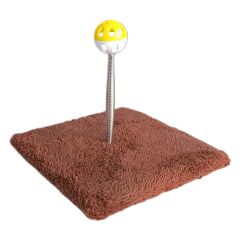 Yaylı Toplu Hacıyatmaz Kedi Aktivite Oyuncağı 16-20 cm Renkli