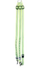 Percell Işıklı Fosforlu İkili Köpek Gezdirme Kayışı 80 cm