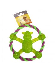 Eastland Işıklı Parlak Köpek Oyuncağı İnek 18 cm