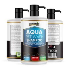 Mutamin Organik Aqua Kedi ve Köpek Şampuanı Okyanus Esintisi 500 ml
