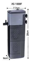 Astro AS-1000F Liquid Filter Akvaryum İç Filtre 1000 L/H