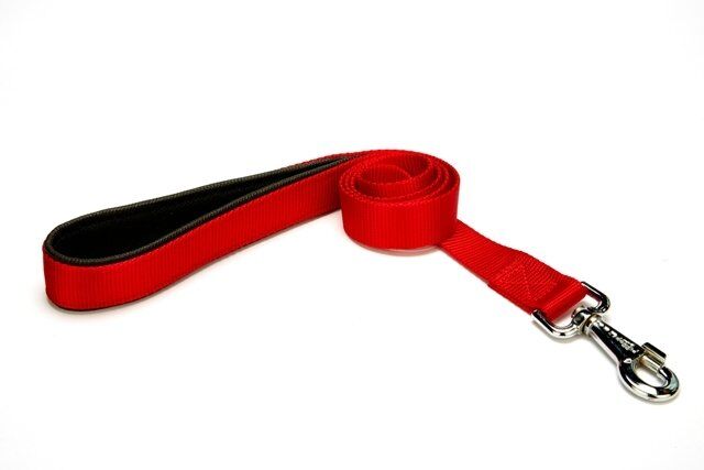 Chakie Çift Katlı Comfort Köpek Gezdirme Kayışı 3*120 cm Kırmızı