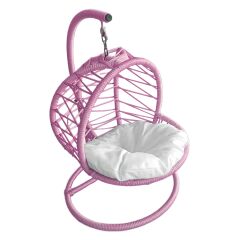Markapet Kedi Hamağı Minderli Kedi Salıncağı 40*42 cm-62 cm Pembe