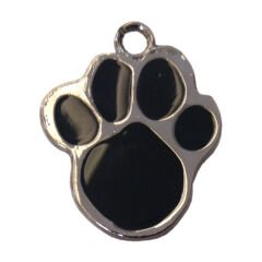 Patili Kedi Köpek İsimlik Aksesuar 2,5 cm Siyah
