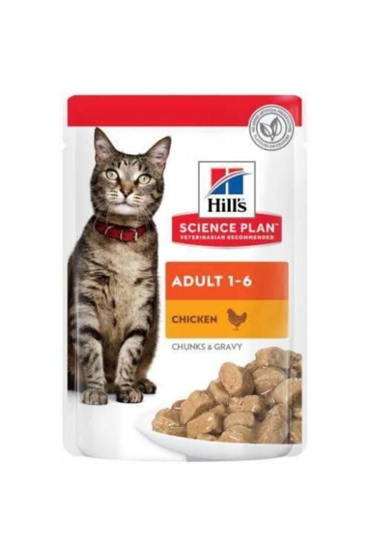 Hills Gravy Soslu Tavuklu Yaş Kedi Maması 85 gr