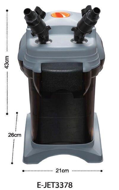 JET J3378 Akvaryum Dış Filtre 1850 L/H
