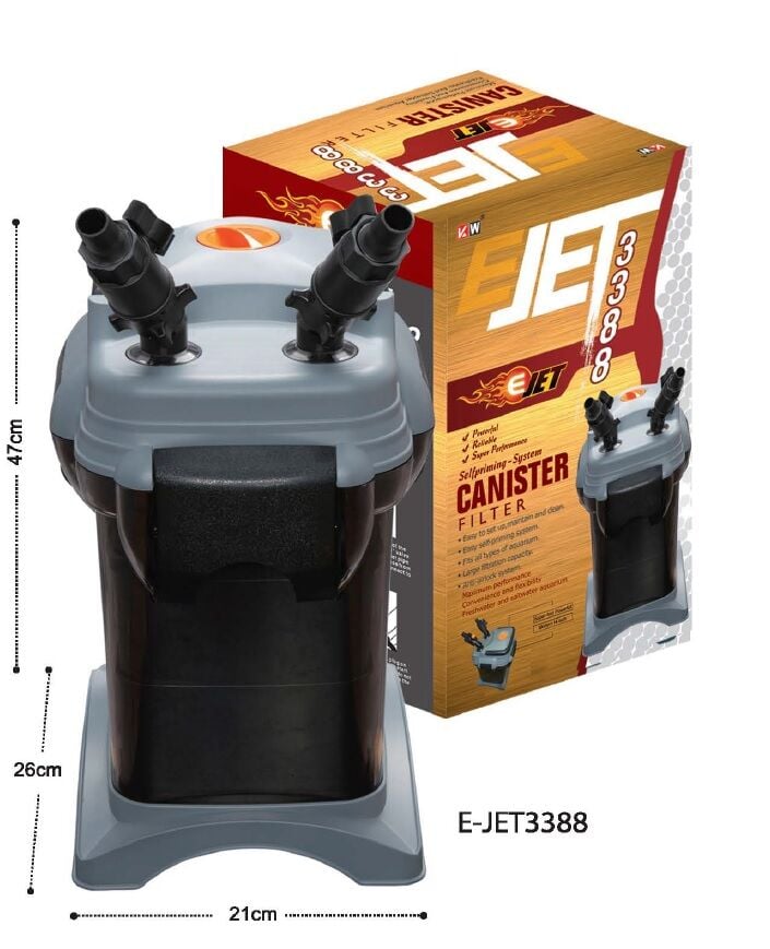 JET J3388 Akvaryum Dış Filtre 2000 L/H