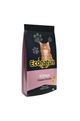 EconatureTavuklu Yavru Kedi Maması 15 Kg