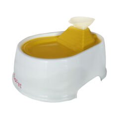 Cado Pet Kedi Köpek Su Pınarı Şelale 23*30*11 cm 12 VOLT 3 W Sarı