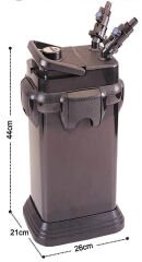 Dophin C1300 Akvaryum Dış Filtre 1300 L/H