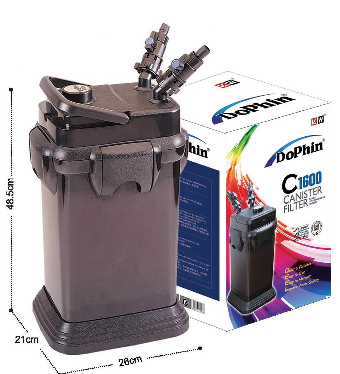 Dophin C1600 Akvaryum Dış Filtre 1600 L/H