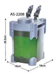 Astro AS-2208 Akvaryum Dış Filtre 800 L/H
