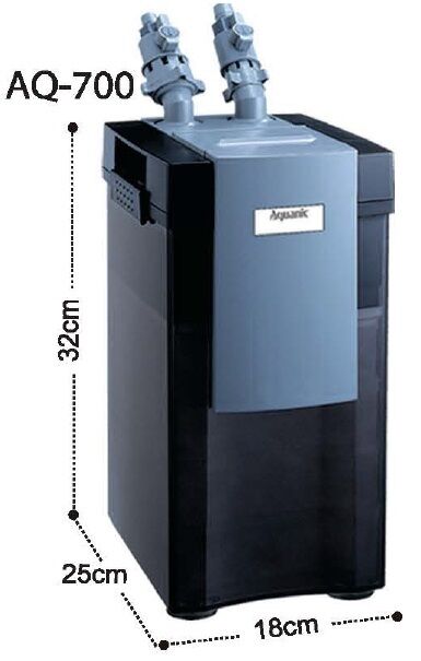 AQUANIC Akvaryum Dış Filtre 615 L/H