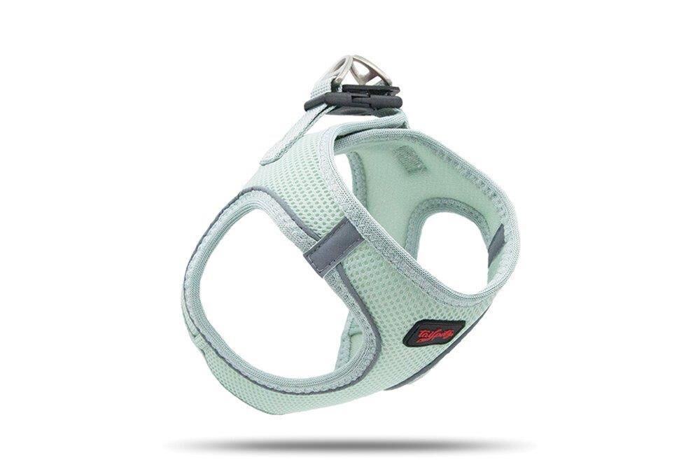 Tailpetz Air Mesh Köpek Göğüs Tasması Large 48x54 cm Gri