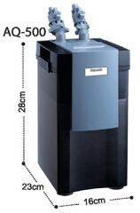 AQUANIC Akvaryum Dış Filtre 500 L/H