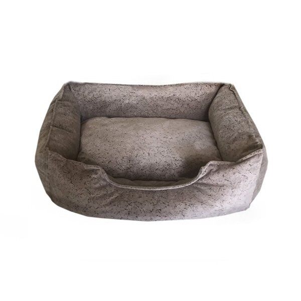 Su Geçirmez Tay Tüyü Köpek Yatağı 15*60*90 cm Kahve L