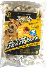 Doglife Sütlü Pres Beyaz Köpek Kemik 20 gr ( 100 Adet )