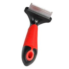Karlie Tüy Kısaltıcı Tarak U:15Cm G:6Cm Kirmizi-Siyah
