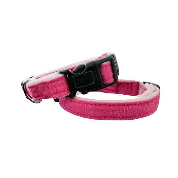 Soleil Polar Boyun Tasması 2 cm * Min: 25-Max: 35 cm Pembe