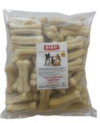 Dibo Köpek Çiğneti Pres Kemik Beyaz 20-25 gr 7 cm ( 50 Adet )