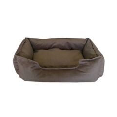 Su Geçirmez Kedi-Köpek Yatağı 15*45*55 cm Çizgili Kahve Small