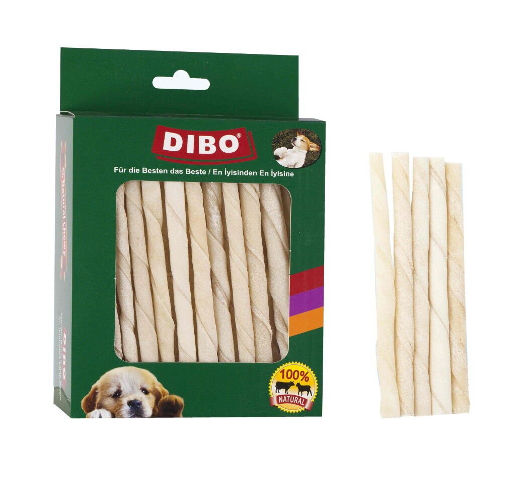 Dibo Köpek Çiğneti Sütlü Burgu Çubuk 400 gr
