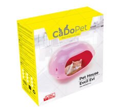 Cado Pet Kedi Köpek Yuvası Ufo 45X45X27 cm Turuncu