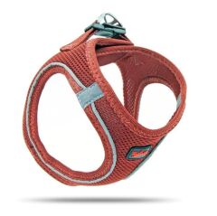 Tailpetz Air Mesh Köpek Göğüs Tasması 2XSmall 28x32 cm Claret