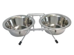 Tommy Ayaklı İkili Köpek Mama Su Kabı 3500 + 3500 ml