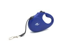 Doggie Master Seri Otomatik Makaralı Köpek Gezdirme 25 kg / 5 M Mavi