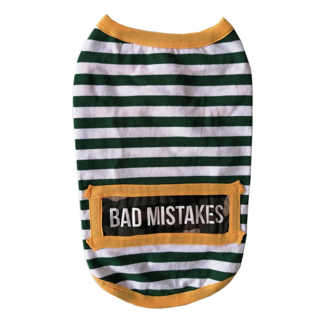 Kedi Köpek Kıyafeti Siyah Beyaz Bad Mistakes L 33 cm