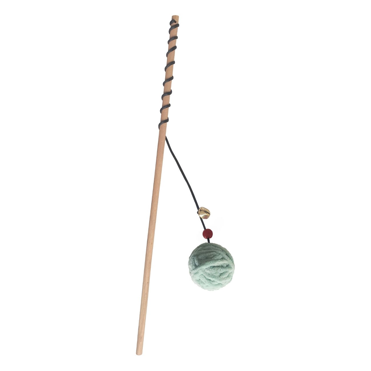 Kadife Toplu Kedi Oltası Kedi Oyuncağı 40-50 cm Renkli
