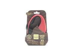 Doggie Soft Seri Otomatik Makaralı Gezdirme Tasması 12 kg / 3 M Kırmızı