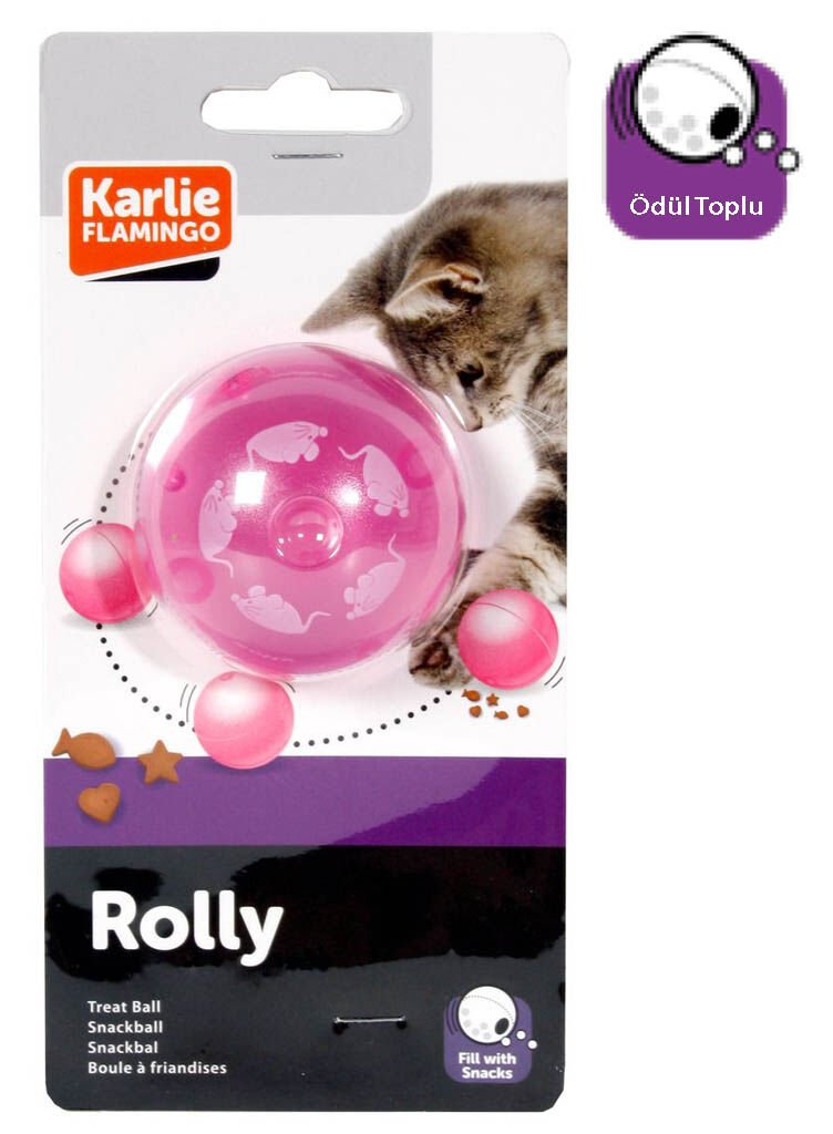 Karlie Kedi Oyuncaği Ödül Topu 5,5Cm