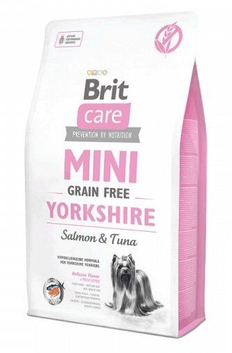 Brit Care Mini Adult Yorkshire Somon - Tuna Balıklı Mama 2 Kg