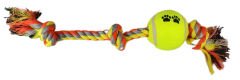 Tenis Toplu Uzun Düğümlü Köpek Diş İpi 7-40 cm Sarı