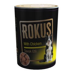 Rokus Tavuklu Parça Etli Köpek Konservesi 410 gr