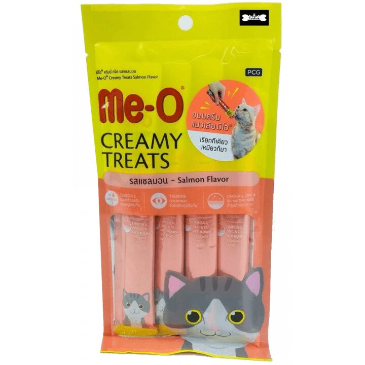 Me-o Creamy Treats Somonlu Krem Kedi Ödülü 4 x 15 GR