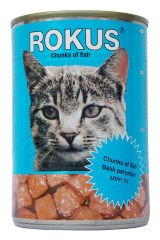 Rokus Balık Etli Kedi Konserve Mama 410 gr