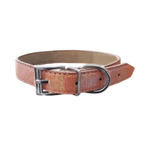 Köpek Boyun Tasması Sim İşlemeli 35*45 cm Pembe