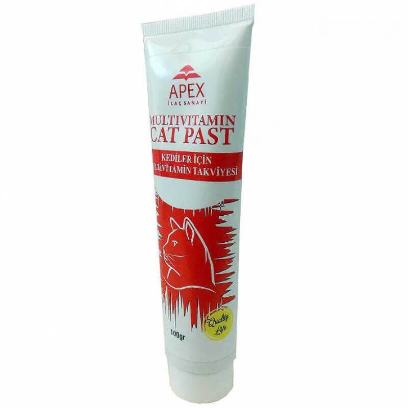 Apex Multivitamin Kedi Macunu 100gr
