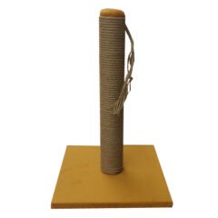 Catia Renkli Püsküllü Kedi Tırmalama Tahtası 47 cm Karamel