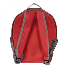 Patili Astronot Şeffaf Taşıma Sırt Çantası Kırmızı 24 x 32 x 42 cm