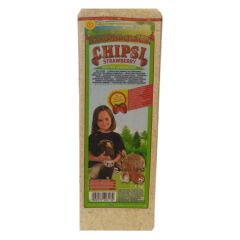 Chipsi Çilek Aromalı Kemirgen Talaşı 1000 Gr (15 Lt)