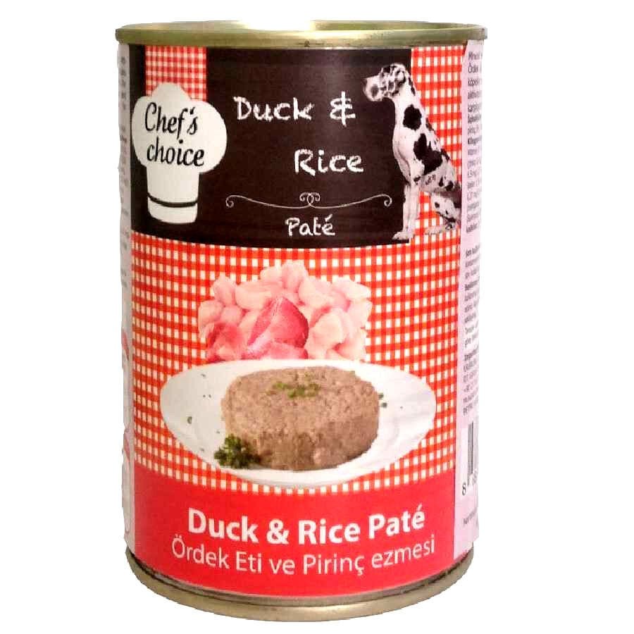 Chefs Choice Ördek Eti ve Pirinçli Konserve Mama 400 gr