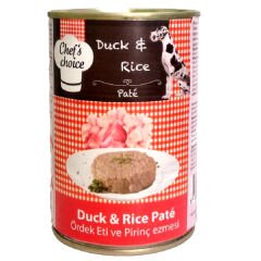 Chefs Choice Ördek Eti ve Pirinçli Konserve Mama 400 gr