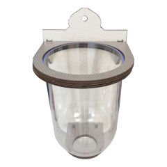 Markapet Betta Balıkları İçin Duvara Asılabilen Fanus Akvaryum 10 x 17 cm