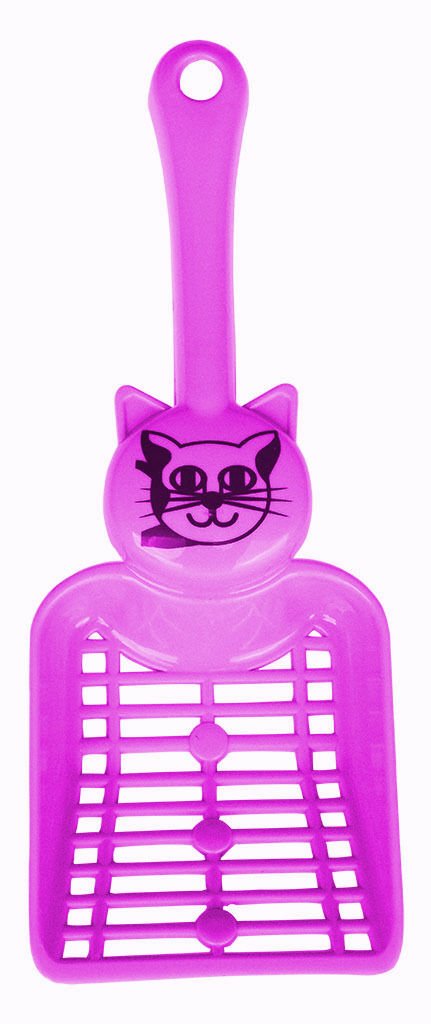 Percell Kedi Tuvaleti Küreği Pembe