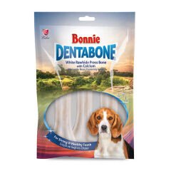Bonnie Sütlü Preslenmiş Köpek Çiğneme Kemiği 3 LÜ