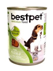 Bestpet Püre Kıyılmış Kuzu Etli Konserve Yavru Köpek Maması 400 gr